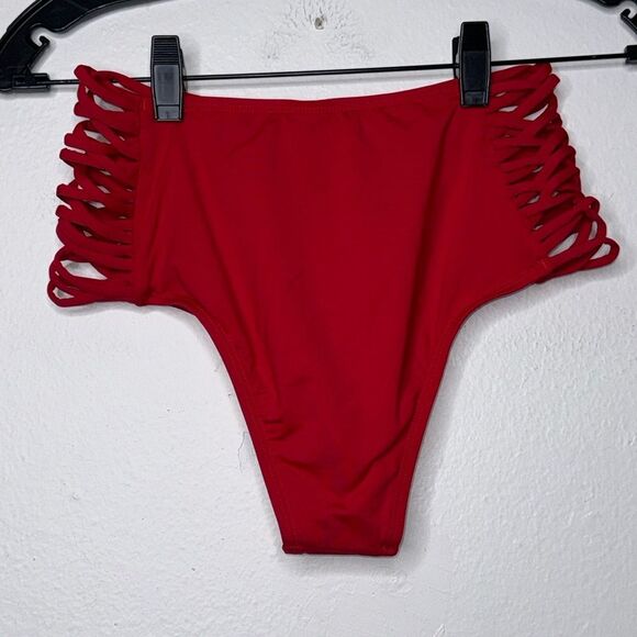 L Space Tigress Bikini Bottom in LSR Size Medium - Picture 5 of 8